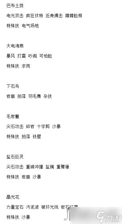 《宝可梦:朱紫》6星太晶坑全BOSS技能整理