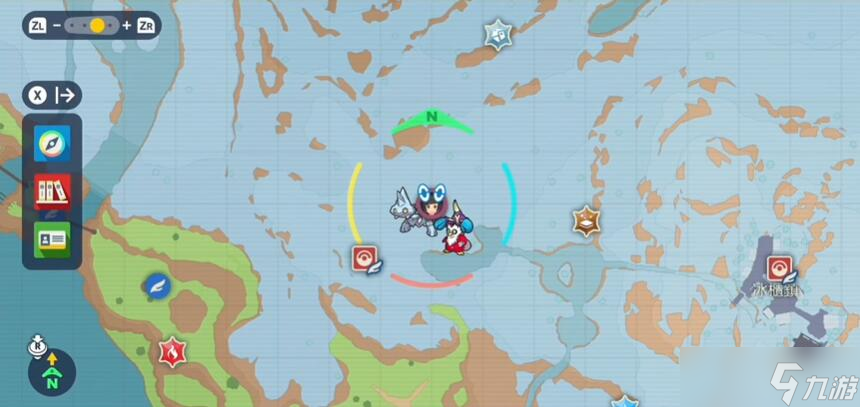 宝可梦朱紫霜抹山训练家位置攻略