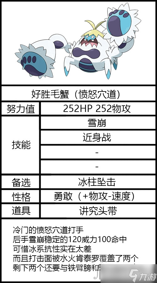 《宝可梦朱紫》太晶坑好胜毛蟹配置推荐