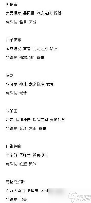 《宝可梦:朱紫》6星太晶坑全BOSS技能整理