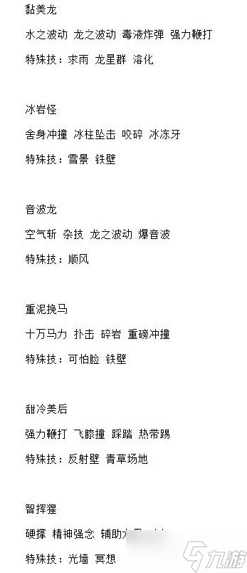 《宝可梦：朱紫》5星太晶战全BOSS技能表