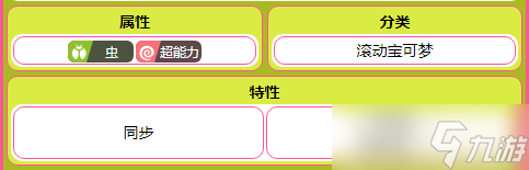 宝可梦朱紫虫甲圣种族值介绍