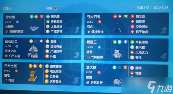 《宝可梦:朱紫》双打娱乐雪天队配置分享