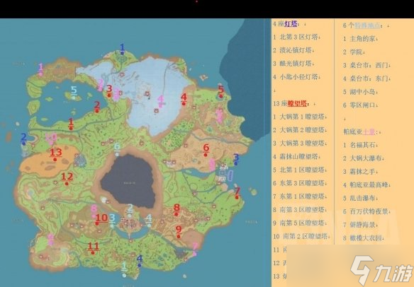 《宝可梦朱紫》传送点有哪些?传送点分布位置一览