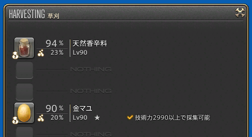 ff146.0生产采集HQ道具改动有哪些