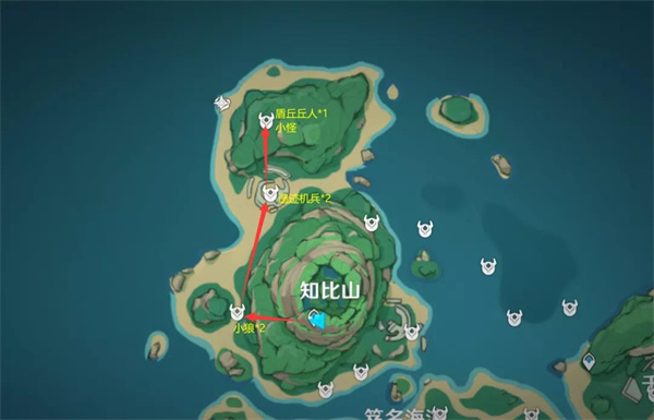 原神鹤观刷怪路线在哪