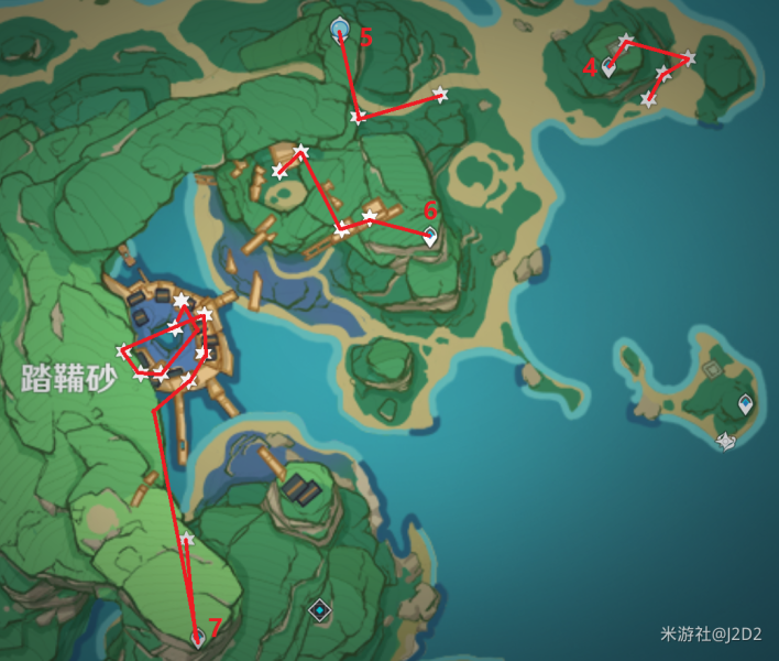 原神2.2圣遗物效率采集攻略
