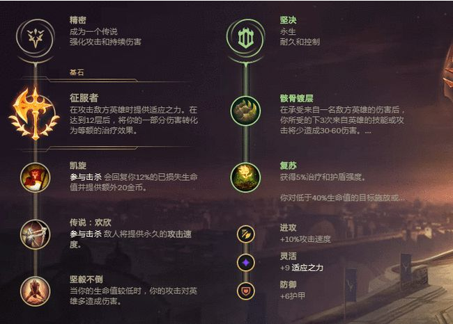 LOL2022腕豪符文推荐