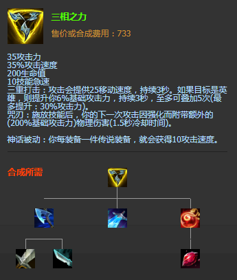 LOLS12赵信神话装备选择
