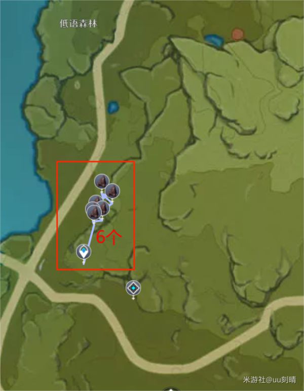 原神全地图铁矿路采集路线