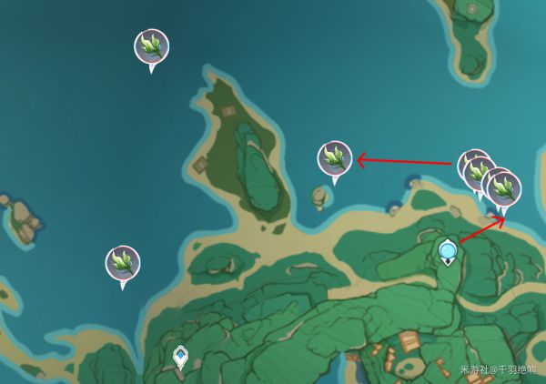 原神海草采集地点一览