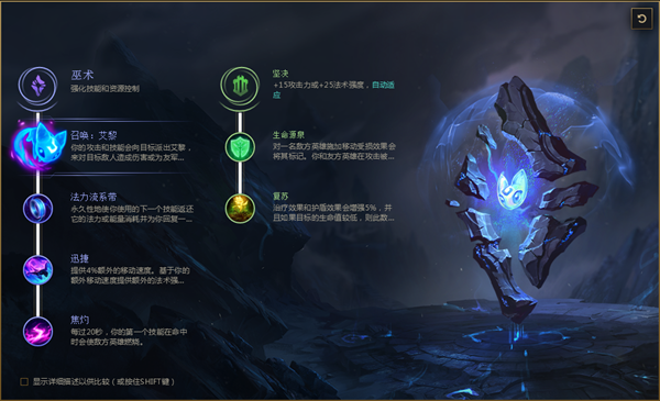 LOL2022奶妈符文推荐