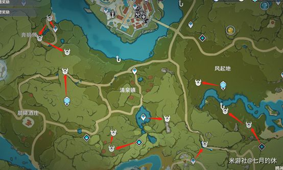 原神优菈突破材料采集路线是什么