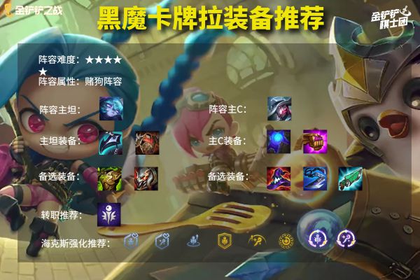 云顶之弈11.22版本黑魔卡牌怎么玩
