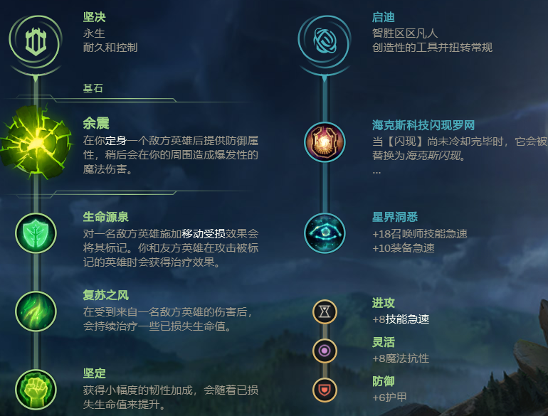 LOLS12牛头天赋推荐
