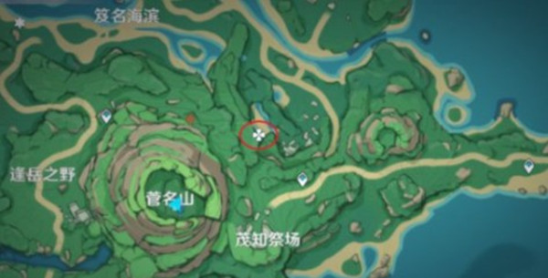 原神鹤观藏宝图碎片在哪