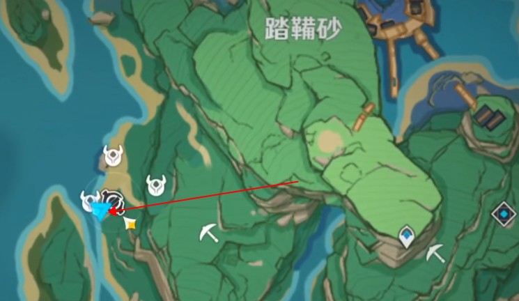 原神古时孤影踏鞴砂勘测点位一览