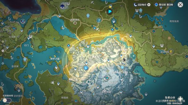 原神韶光抚月肃霜之路全收集图示一览