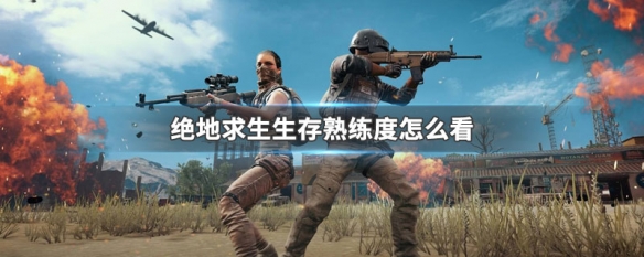 绝地求生生存熟练度在哪看