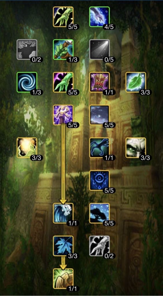 《魔兽世界》tbc奶萨PVP天赋加点
