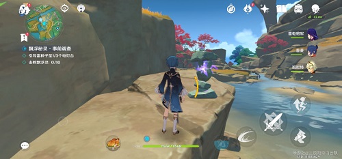原神漂浮秘灵第六天电灯台位置在哪