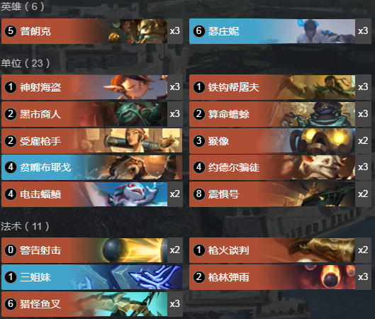 《LOR》2.14船长猪妹卡组攻略