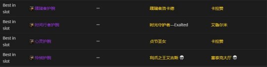 《魔兽世界》tbc牧师p1阶段装备