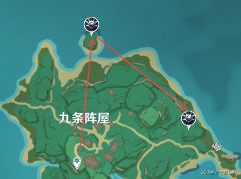 原神稻妻丘丘萨满位置在哪