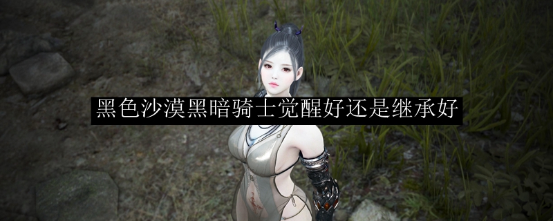 黑色沙漠黑暗骑士觉醒好还是继承好