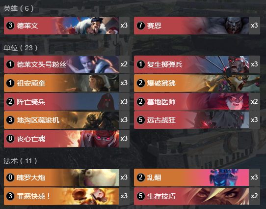 《LOR》2.14皮祖德莱文塞恩卡组攻略