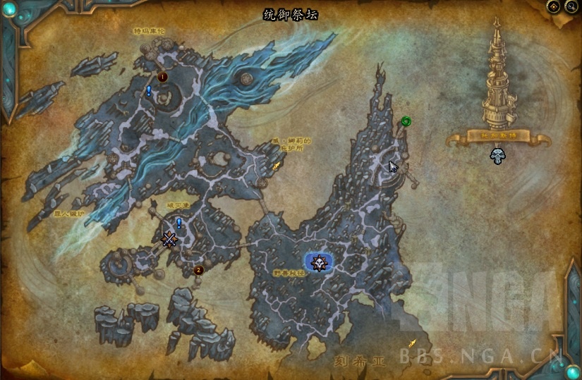 《魔兽世界》灰白恐握抓取地点