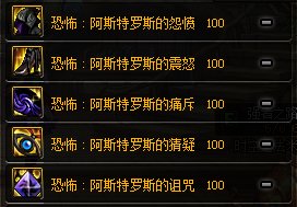 DNF恐怖阿斯特罗斯套装属性