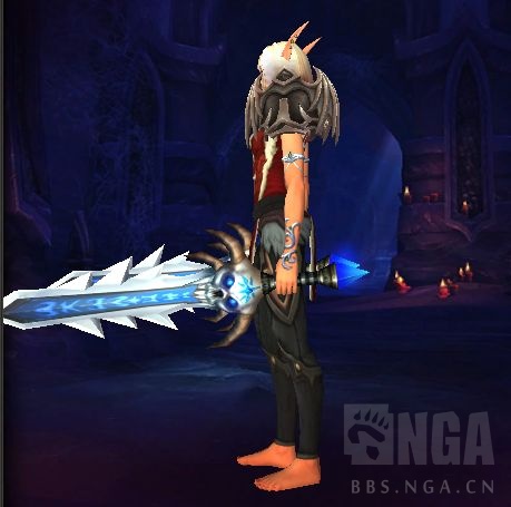 《魔兽世界》统御圣所力量单手特效武器外观