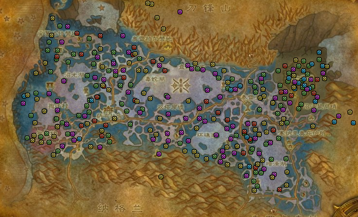 《魔兽世界》赞加沼泽草药点位置坐标