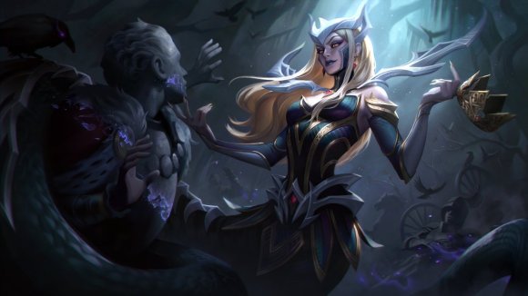 《LOL》魔女蛇女皮肤效果预览