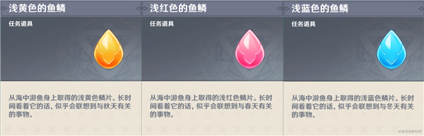 《原神》三色鱼鳞怎么获取