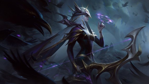 《LOL》魔女寒冰皮肤效果预览