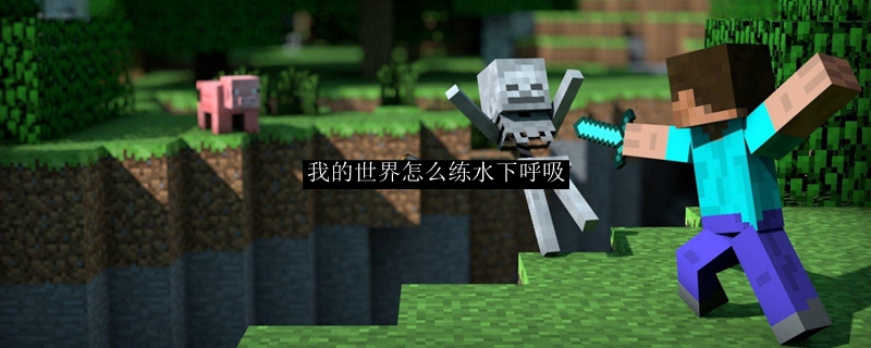我的世界怎么练水下呼吸