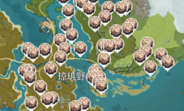 原神木盾丘丘人哪里多