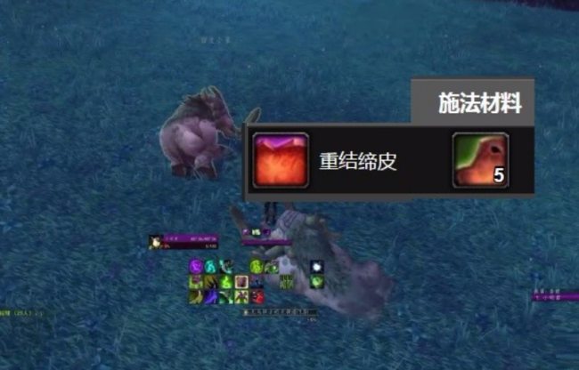 《魔兽世界》重结缔皮哪剥皮