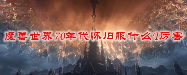 魔兽世界70年代怀旧服什么T厉害