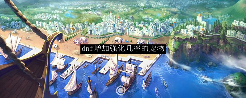 dnf增加强化几率的宠物
