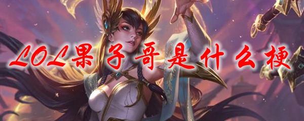 LOL果子哥是什么梗