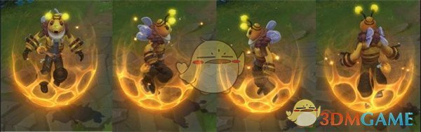 《LOL》玛尔扎哈小蜜蜂皮肤外观