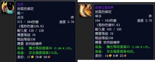 魔兽世界燃烧的远征锻造收益一览