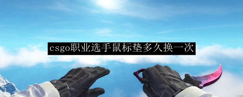 csgo职业选手鼠标垫多久换一次