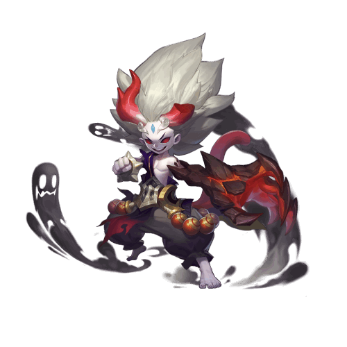 《梦幻西游》魔化毗舍童子进阶造型