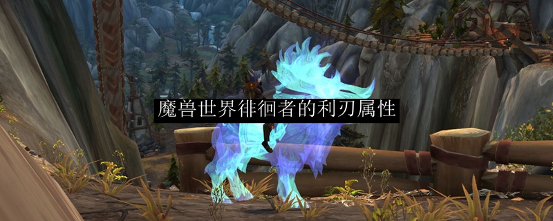 魔兽世界徘徊者的利刃属性