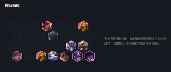 云顶之弈神射豹女阵容搭配