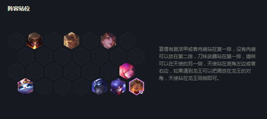 云顶之弈11.5天神裁决天使阵容搭配